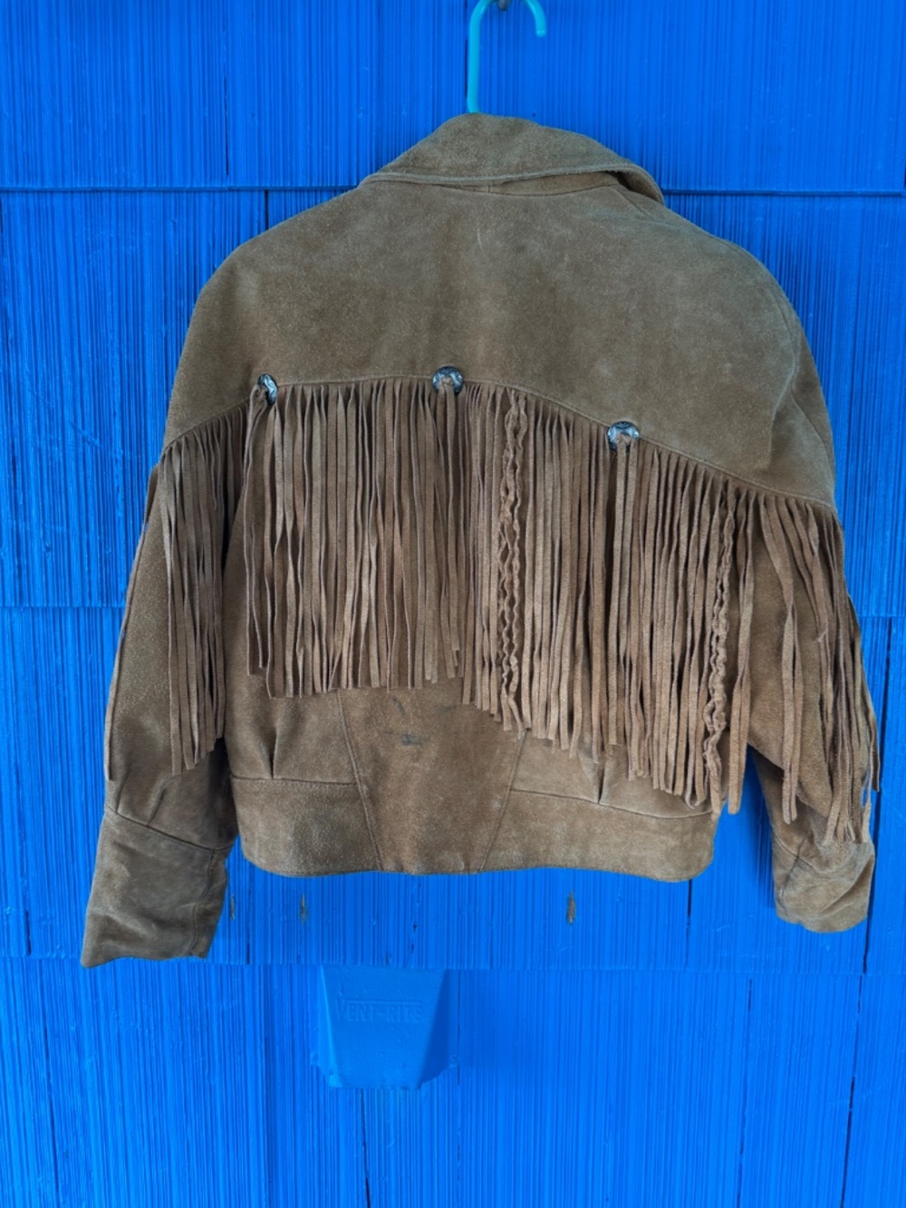 Yearbook Suede Fringe Women’s Size M Jacket - Picture 2 of 8
